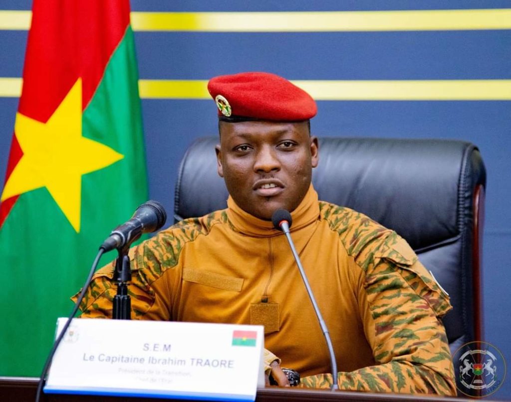 Ibrahim Traore announces free education in Burkina Faso