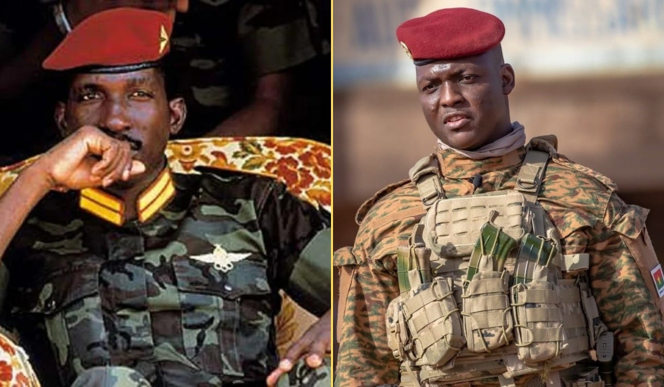Ibrahim Traore statue Thomas Sankara
